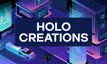 HoloCreations.com - Creative brandable domain for sale